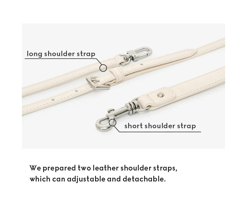 Genuine Leather Saddle Crossbody and Shoulder Bag