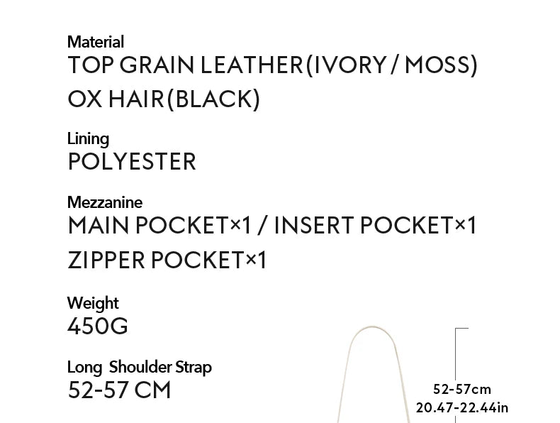 Genuine Leather Saddle Crossbody and Shoulder Bag