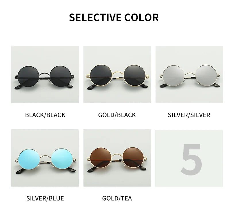 Copper Circular Polarized Sunglasses