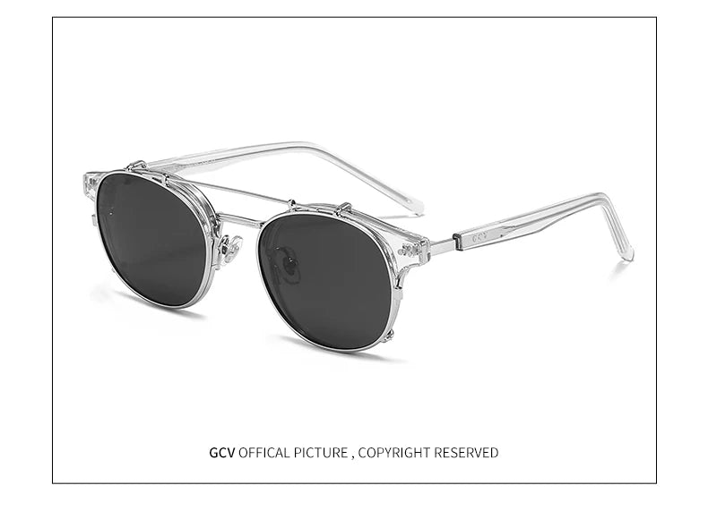Acetate Butterfly Polarized Sunglasses
