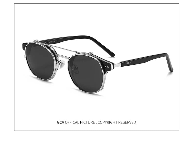 Acetate Butterfly Polarized Sunglasses