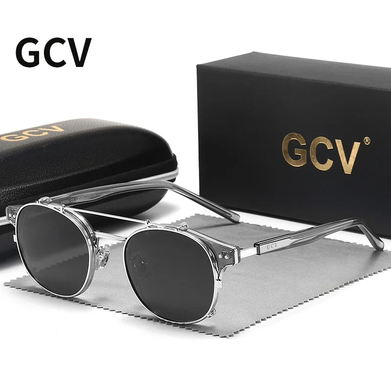 Acetate Butterfly Polarized Sunglasses