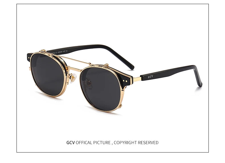 Acetate Butterfly Polarized Sunglasses