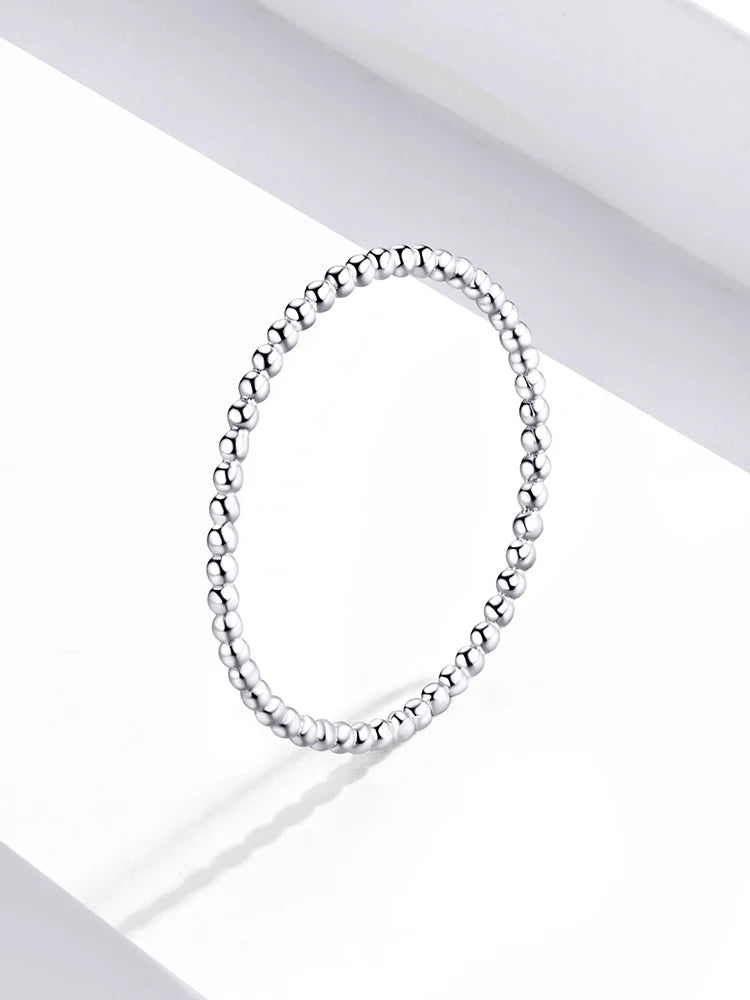 925 Sterling Silver Twisted Eternity Ring with Braided Texture