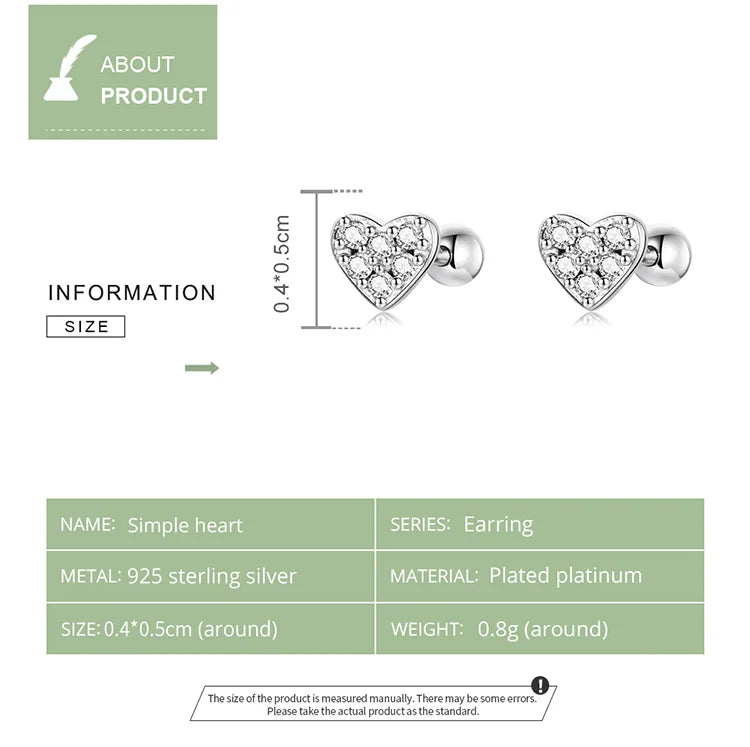 Brilliant Star and Butterfly Sterling Silver Stud Earrings