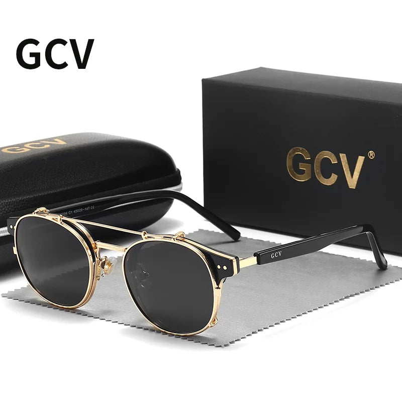 Acetate Butterfly Polarized Sunglasses