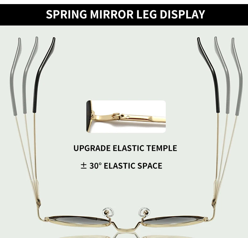 Copper Circular Polarized Sunglasses