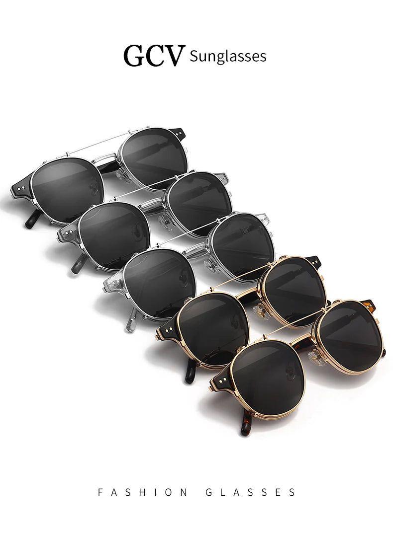 Acetate Butterfly Polarized Sunglasses