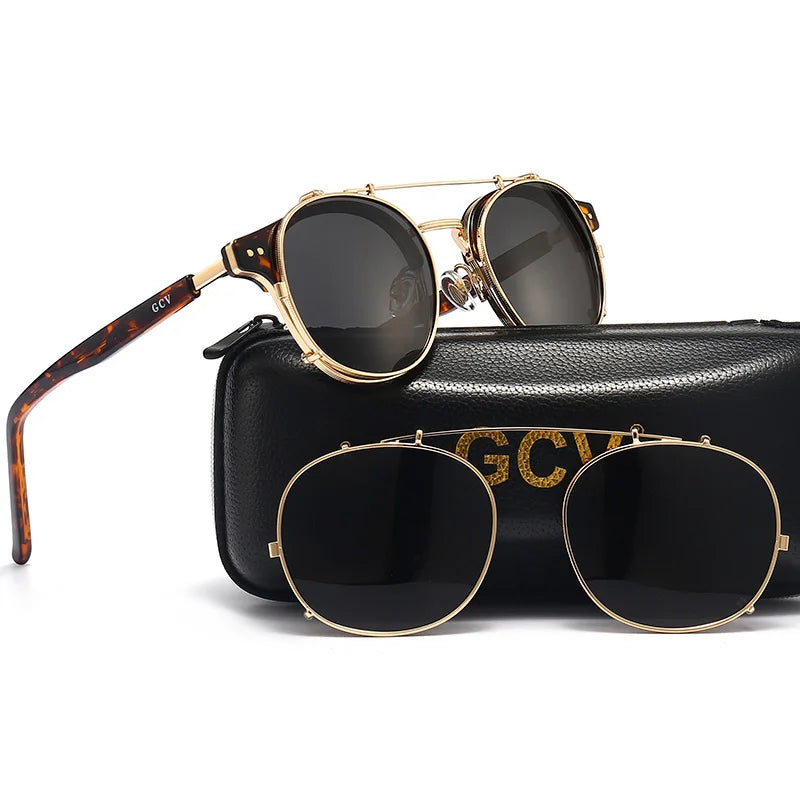 Acetate Butterfly Polarized Sunglasses