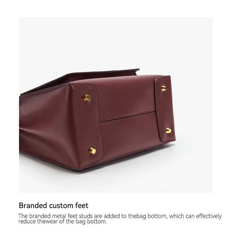 Genuine Leather Fashion Tote Bag