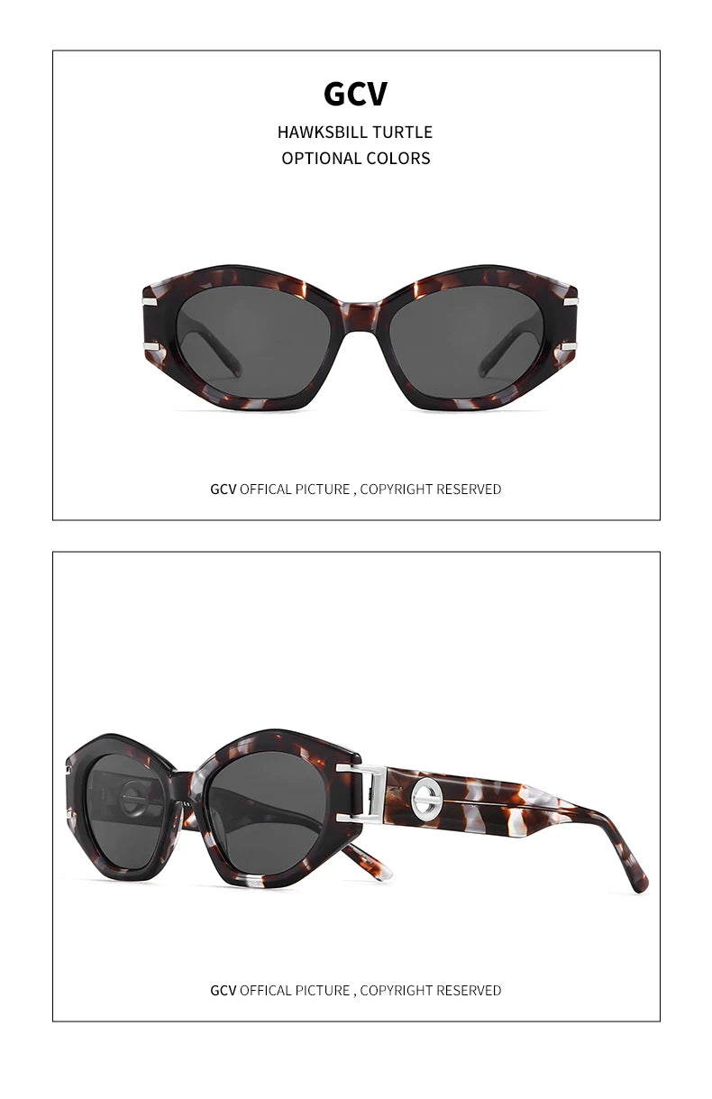 Cat Eye Acetate Polarized Party Sunglasses