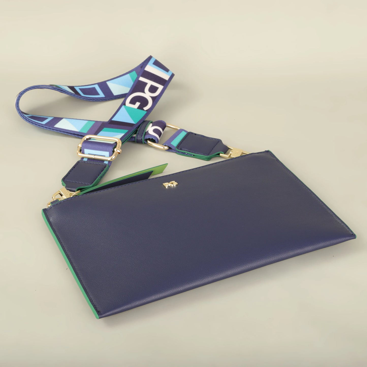 Elegant PVC Clutch Handheld Bag for Business and Party