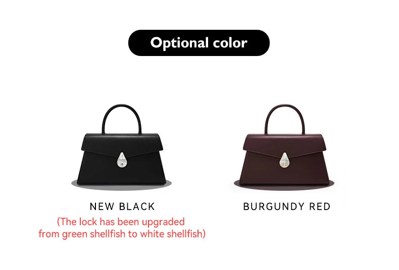 Genuine Leather Doctor Bag – Hard Structure with Flap and Lock