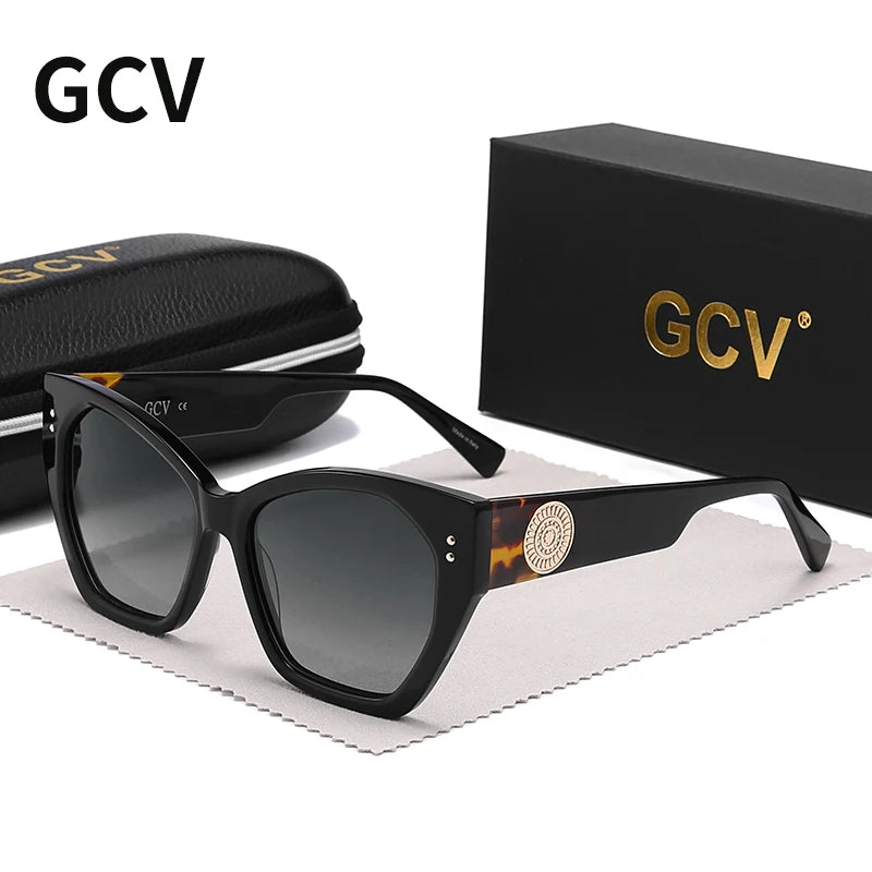Bold Butterfly Polarized Sunglasses – Acetate Frame