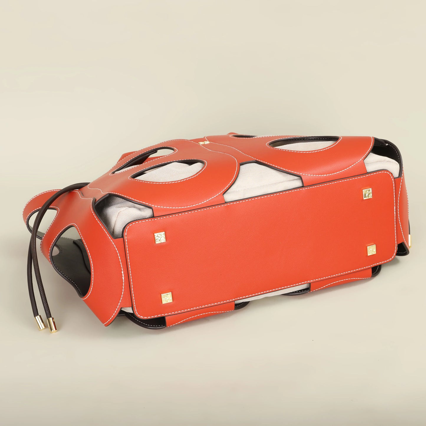 Luxury Hollow Design TPU Bucket Shoulder Bag