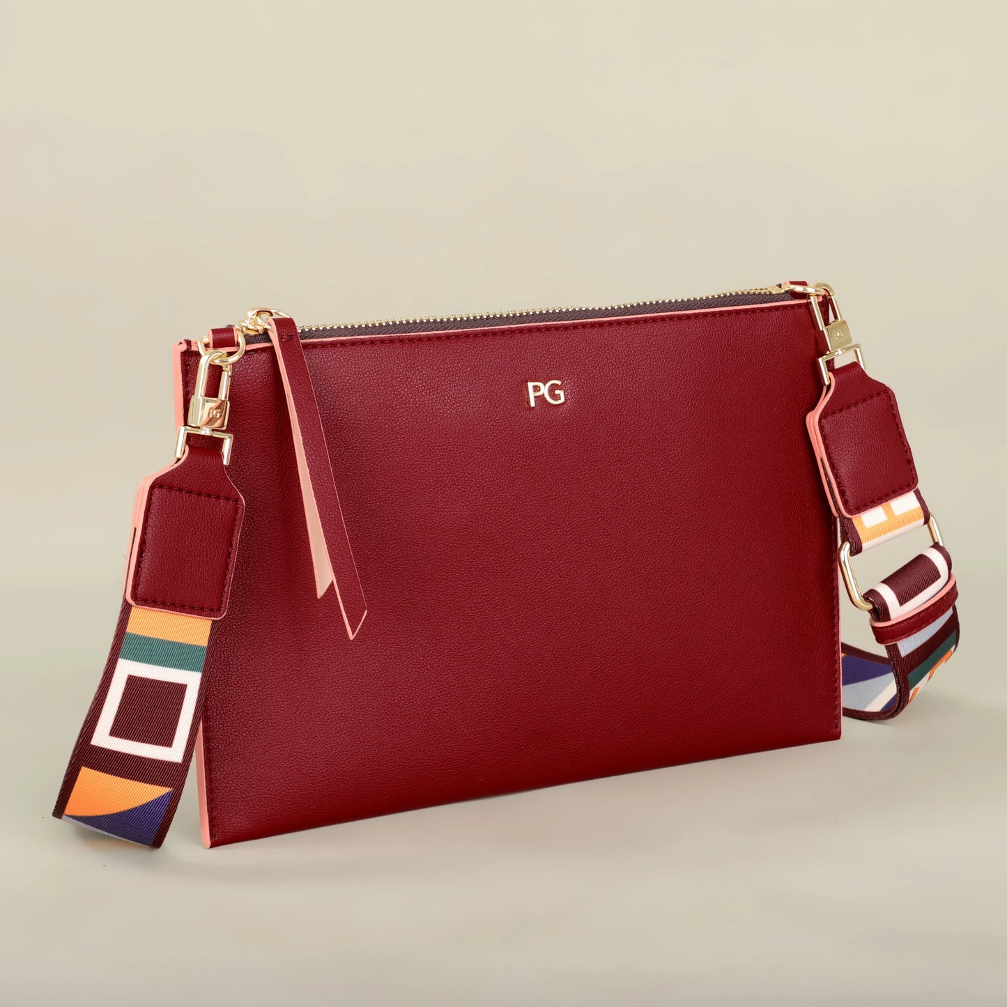 Elegant PVC Clutch Handheld Bag for Business and Party