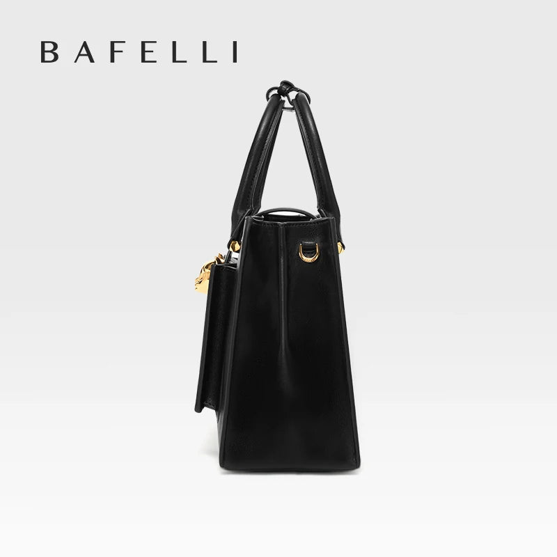 Split Leather Shoulder and Crossbody Bag