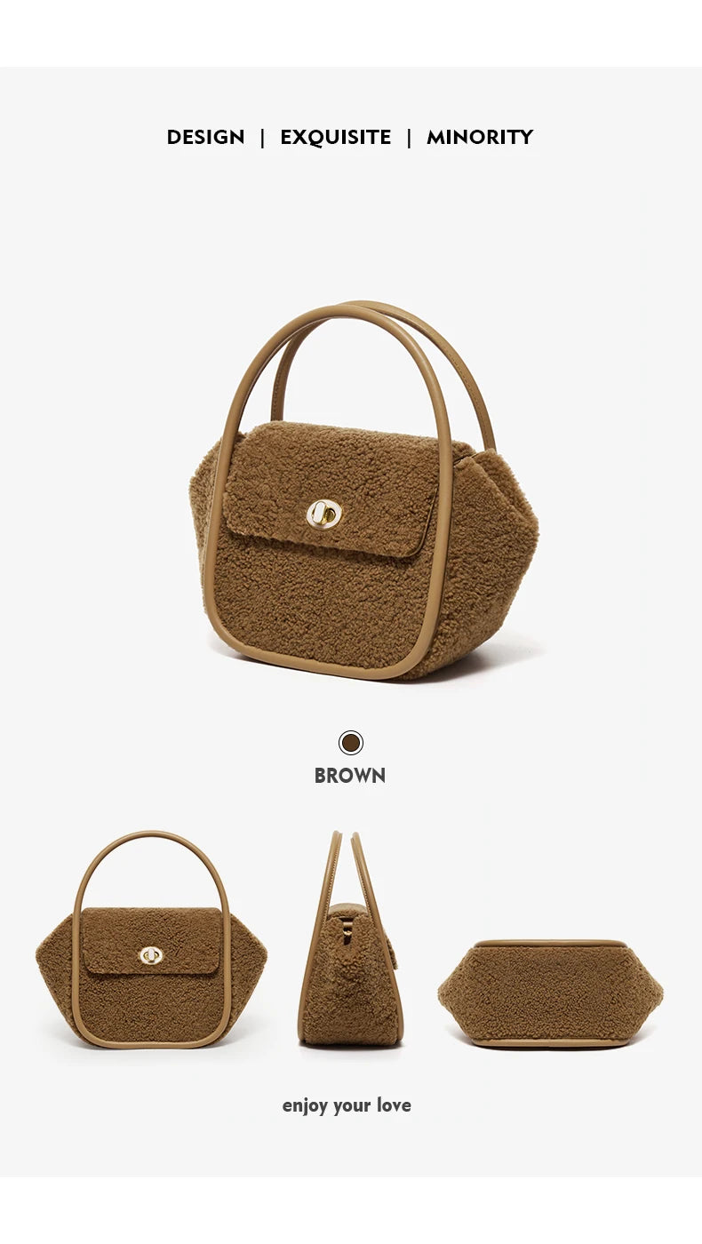 Genuine Leather Winter Doctor Bag – Structured Shoulder Style
