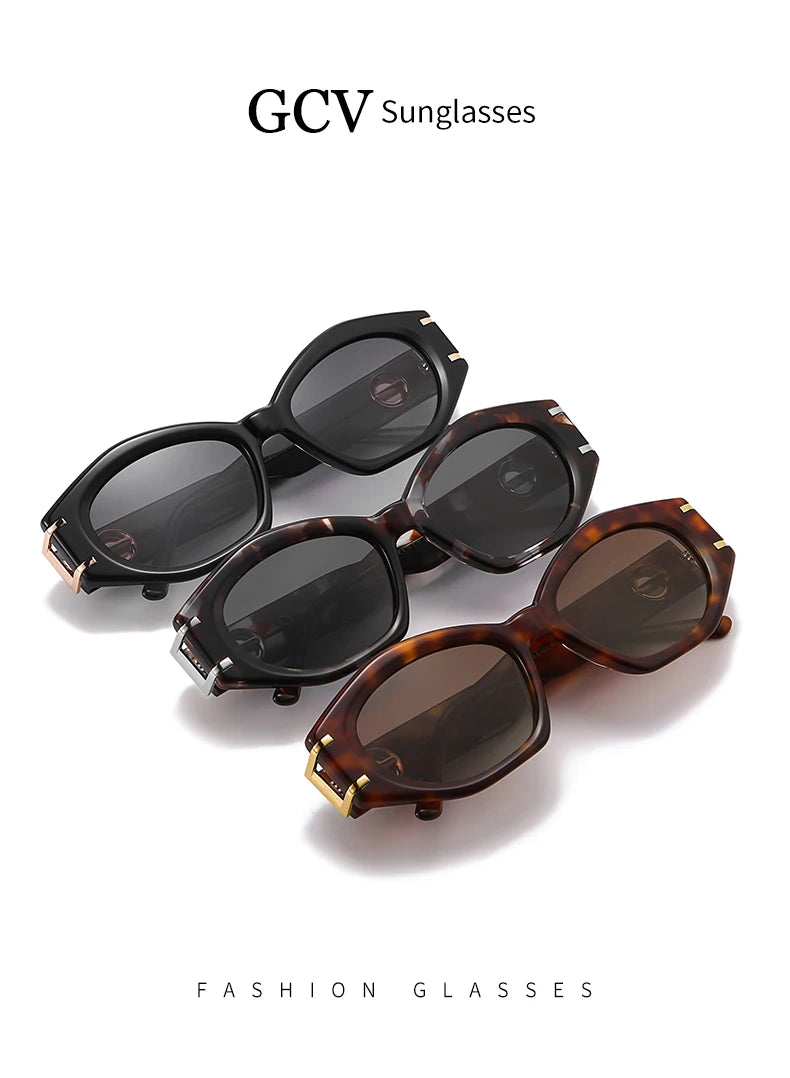 Cat Eye Acetate Polarized Party Sunglasses