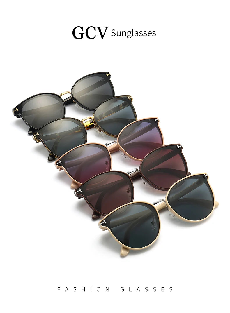 Polycarbonate Cat Eye Polarized Sunglasses