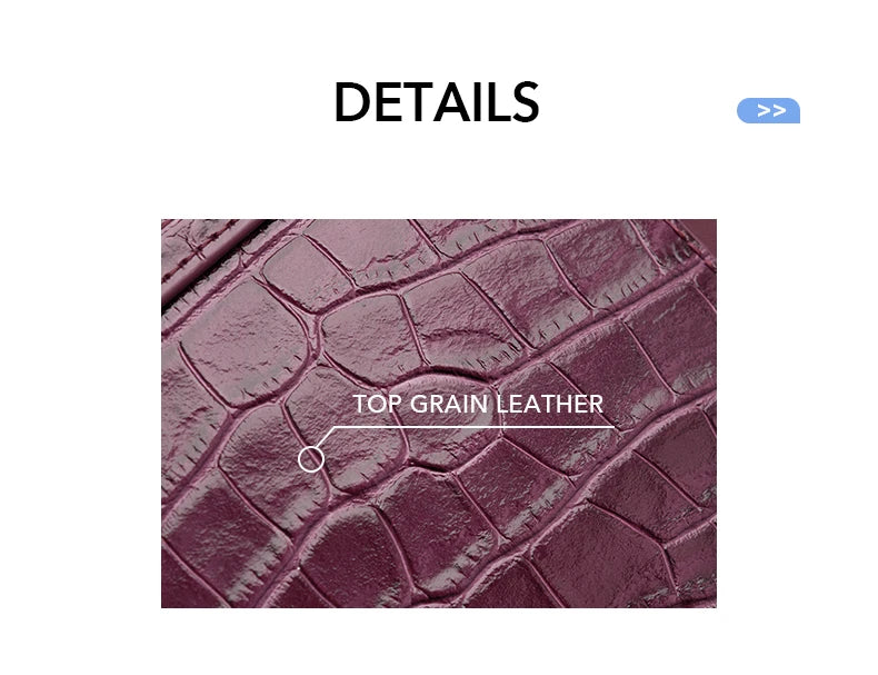 Genuine Leather Bucket Bag – Animal Print Style