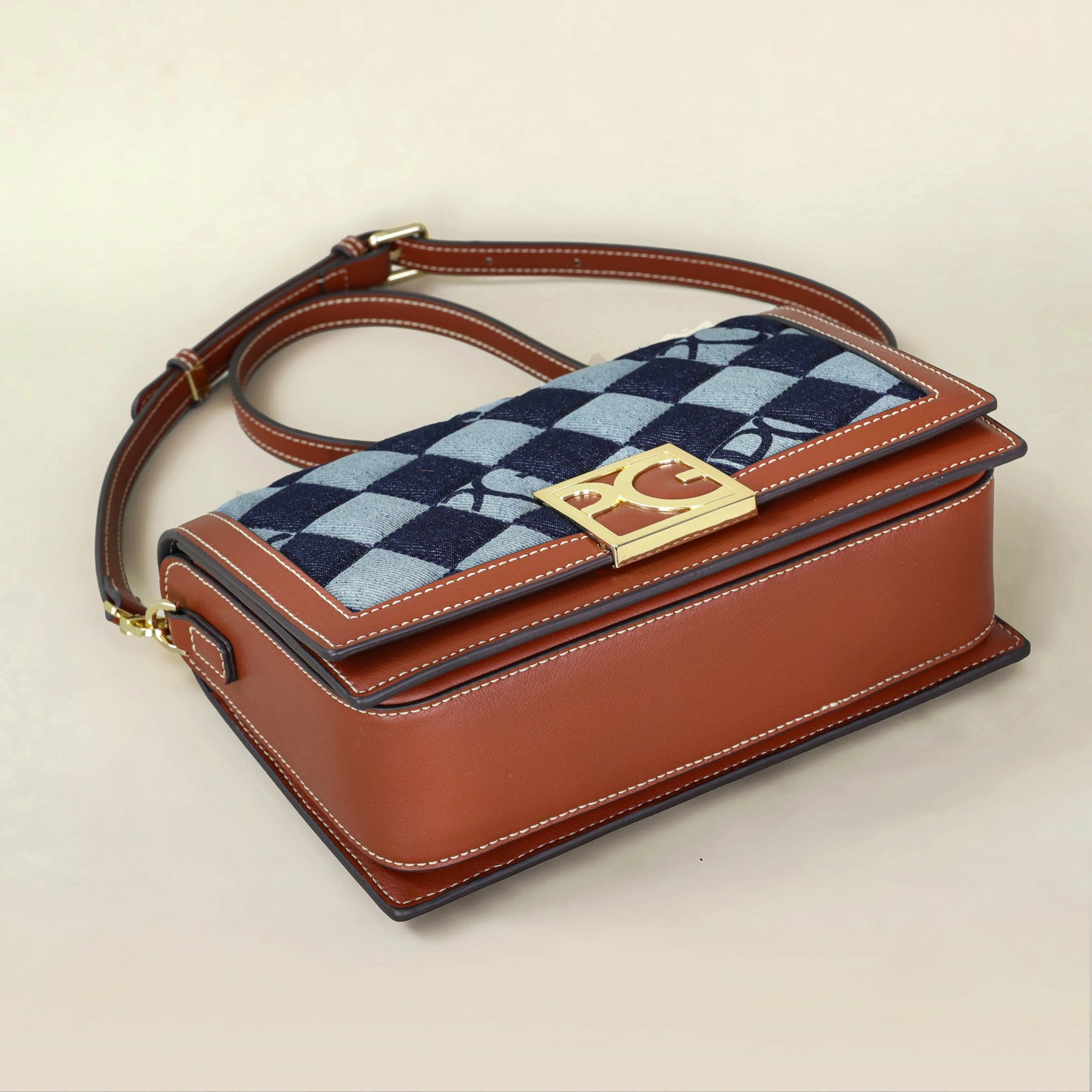 Classic Oxford Shell Messenger Shoulder Bag