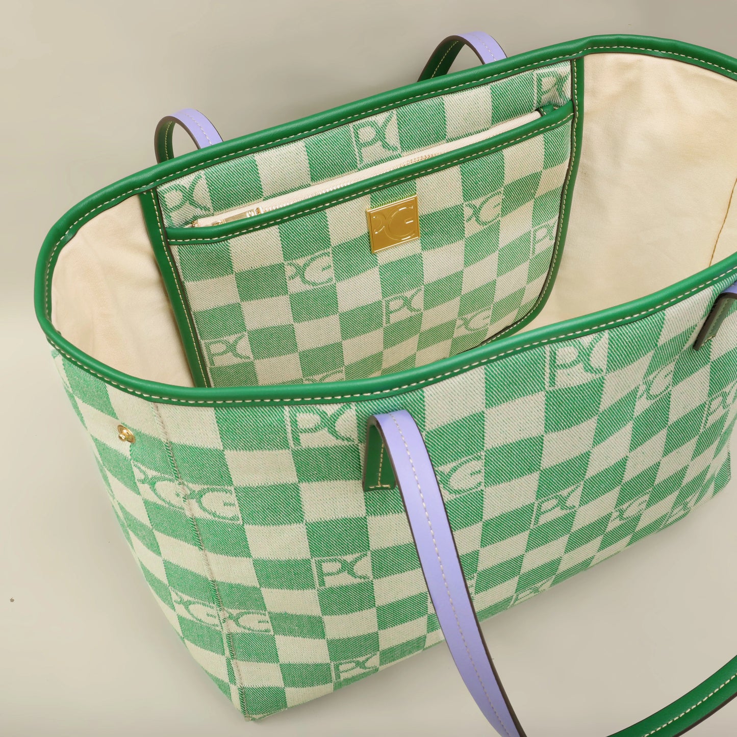 Printed Large Capacity Tote – Fashion Travel & Business Handbag