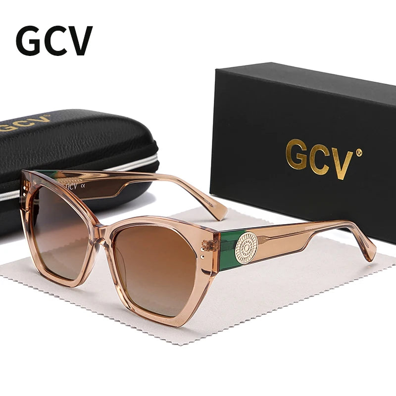 Bold Butterfly Polarized Sunglasses – Acetate Frame