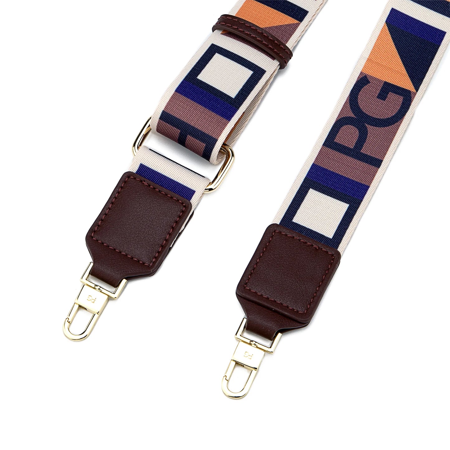 Luxury Retro Jacquard Fabric Shoulder Strap