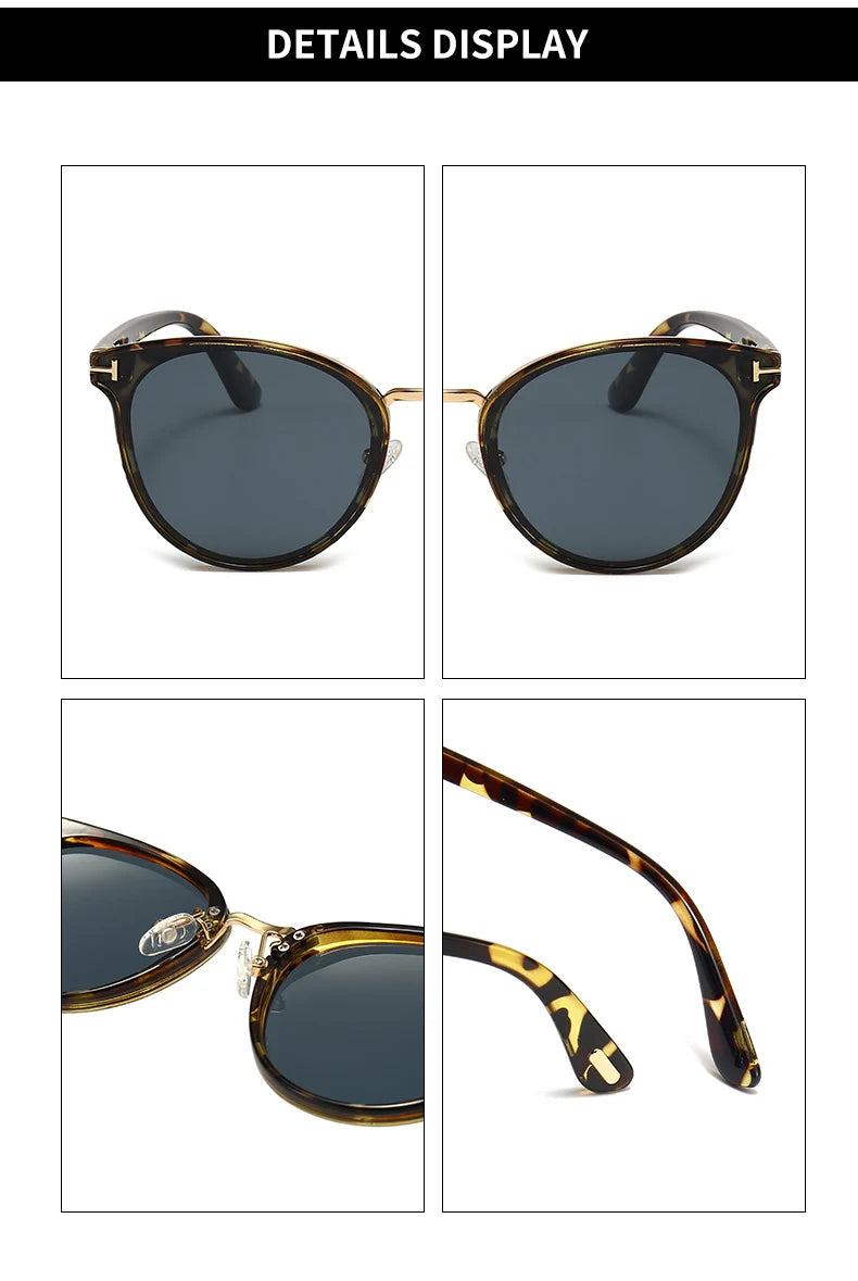 Polycarbonate Cat Eye Polarized Sunglasses
