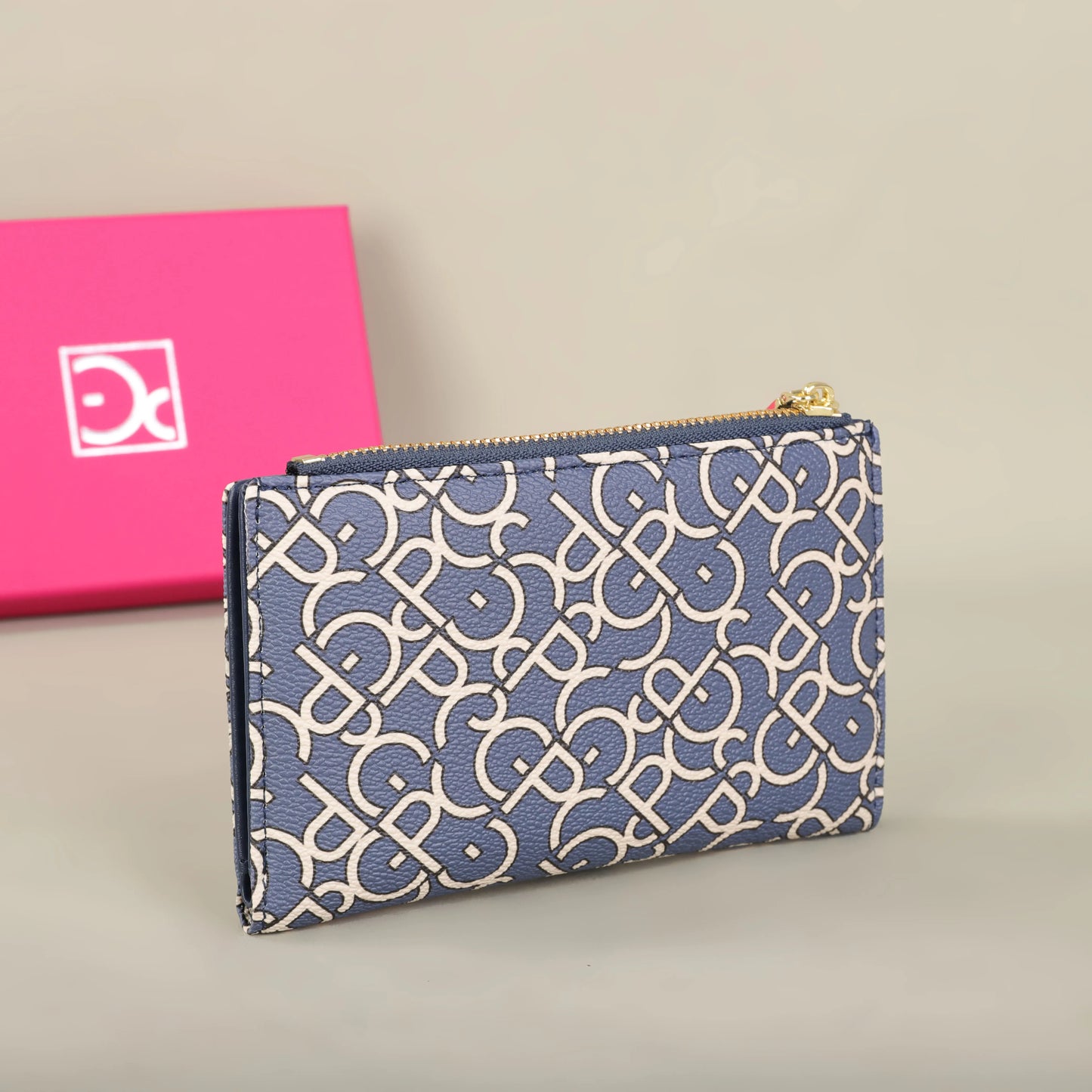PVC Long Zipper Wallet – Elegant and Spacious Organizer