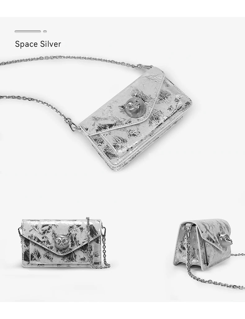 Genuine Leather Mini Crossbody and Shoulder Bag
