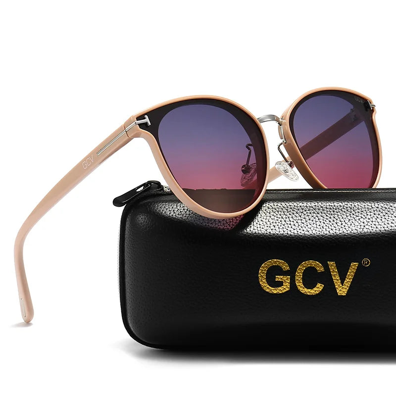 Polycarbonate Cat Eye Polarized Sunglasses