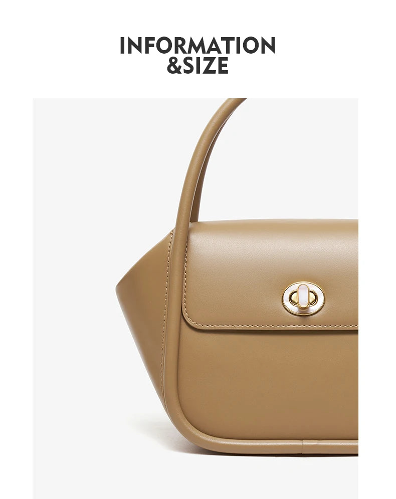Genuine Leather Winter Doctor Bag – Structured Shoulder Style