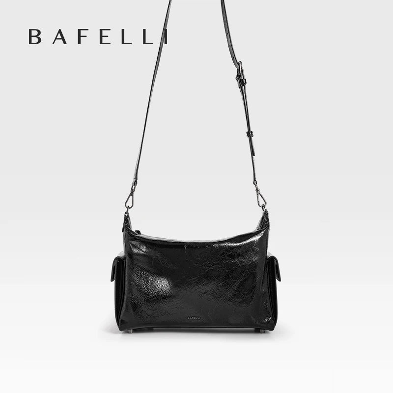 Soft Genuine Leather Casual Tote – Large Crossbody