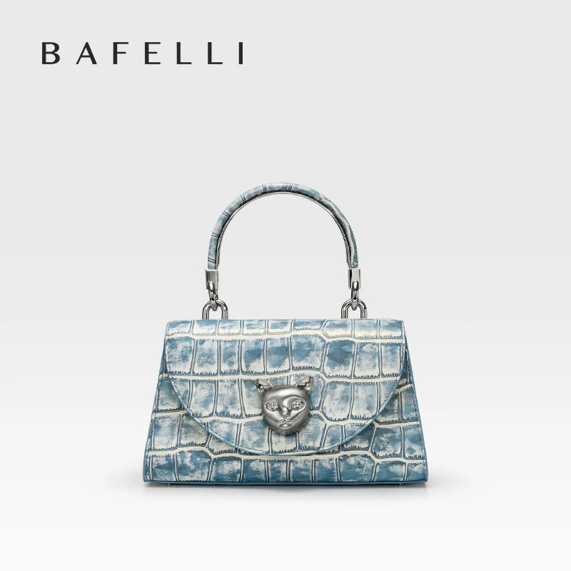 Genuine Leather Doctor Bag – Animal-Print Finish