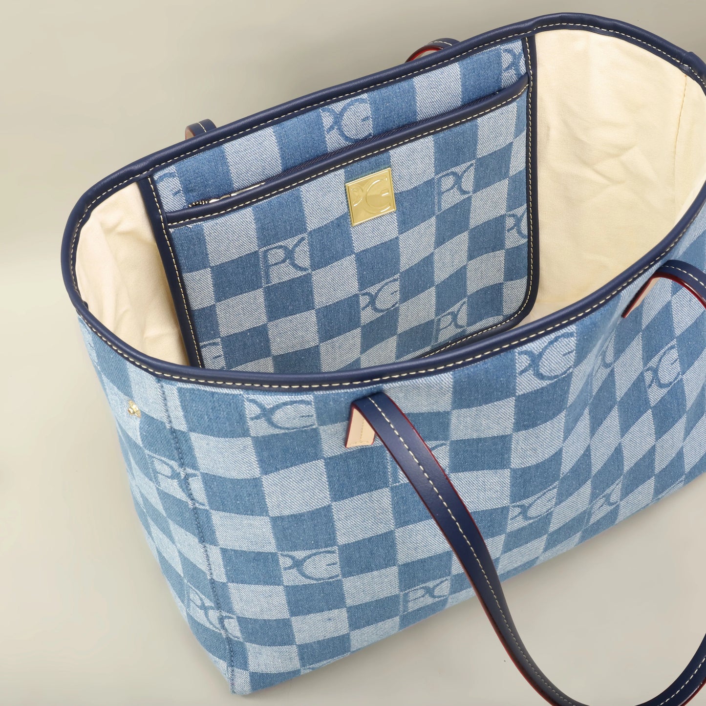 Printed Large Capacity Tote – Fashion Travel & Business Handbag