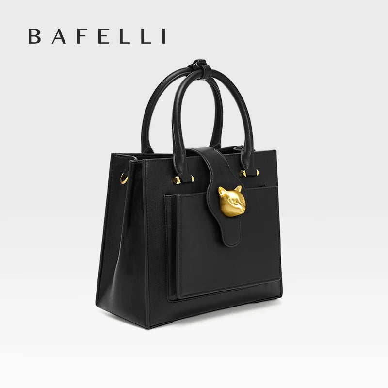 Split Leather Shoulder and Crossbody Bag