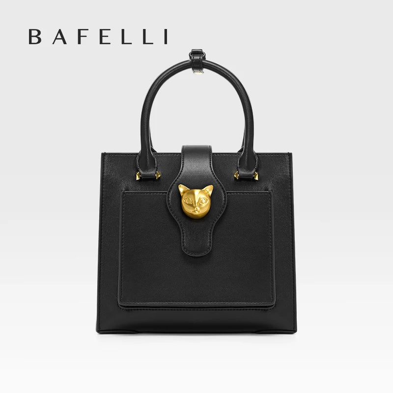 Split Leather Shoulder and Crossbody Bag