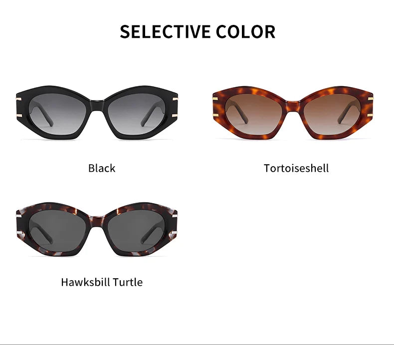 Cat Eye Acetate Polarized Party Sunglasses