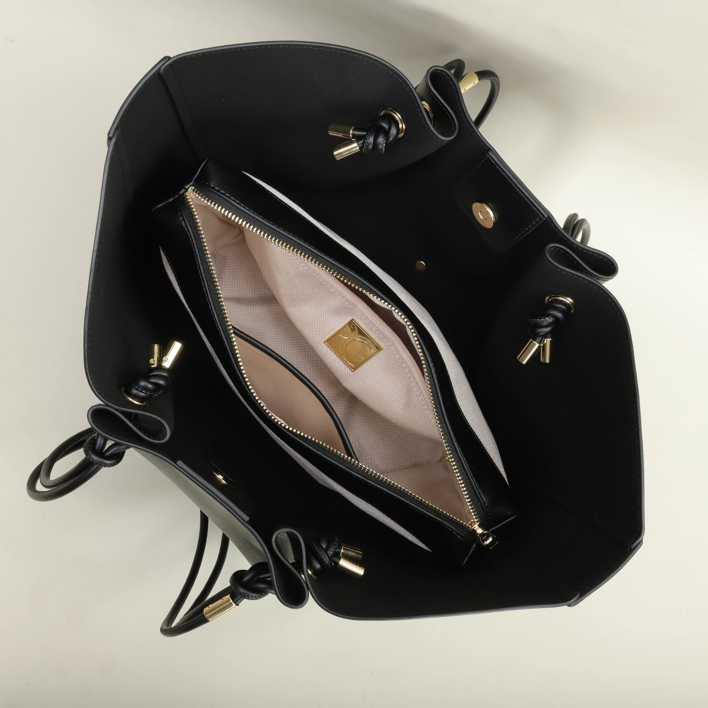 Large Capacity PU Shoulder Bag – Classic Multifunction Tote