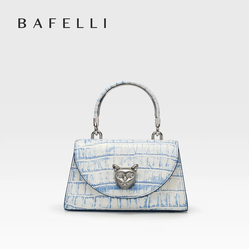 Genuine Leather Doctor Bag – Animal-Print Finish