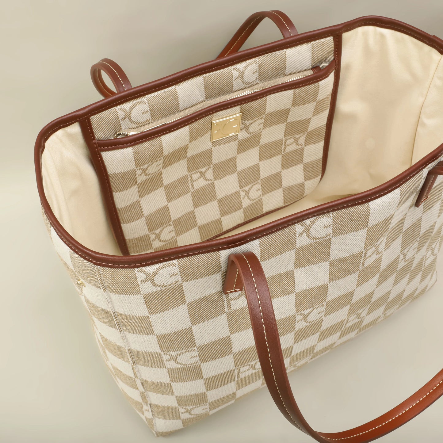 Printed Large Capacity Tote – Fashion Travel & Business Handbag