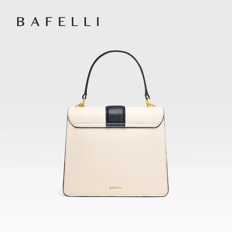 Split Leather Doctor Shoulder and Crossbody Bag
