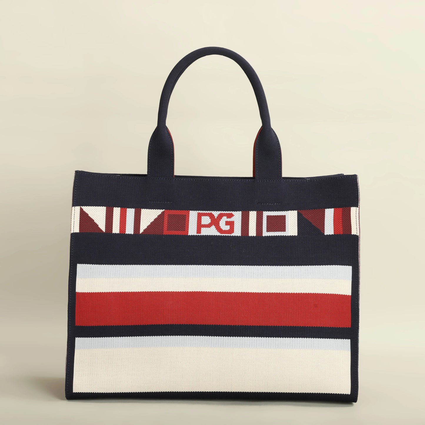 Colorful Striped Mesh Casual Tote Shoulder Bag