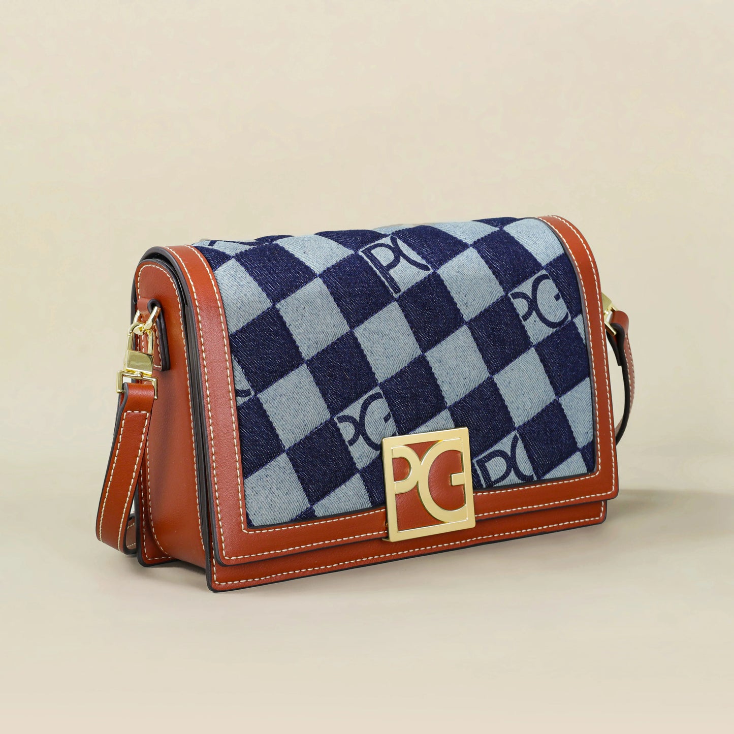 Classic Oxford Shell Messenger Shoulder Bag
