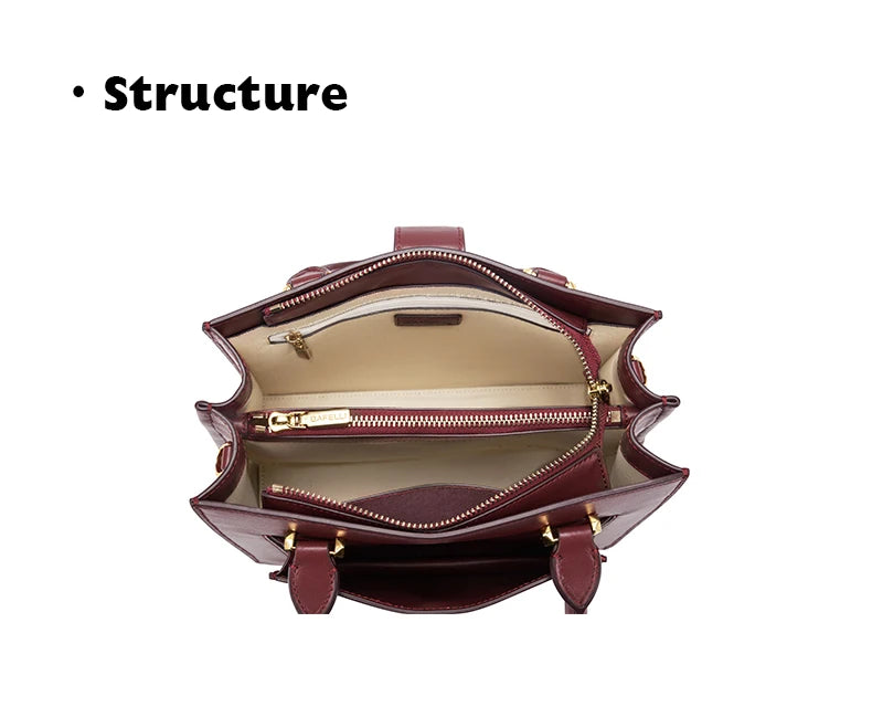 Genuine Leather Fashion Tote Bag