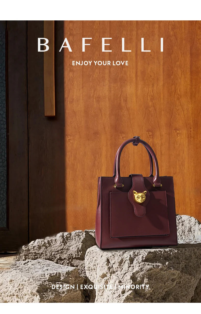 Genuine Leather Fashion Tote Bag