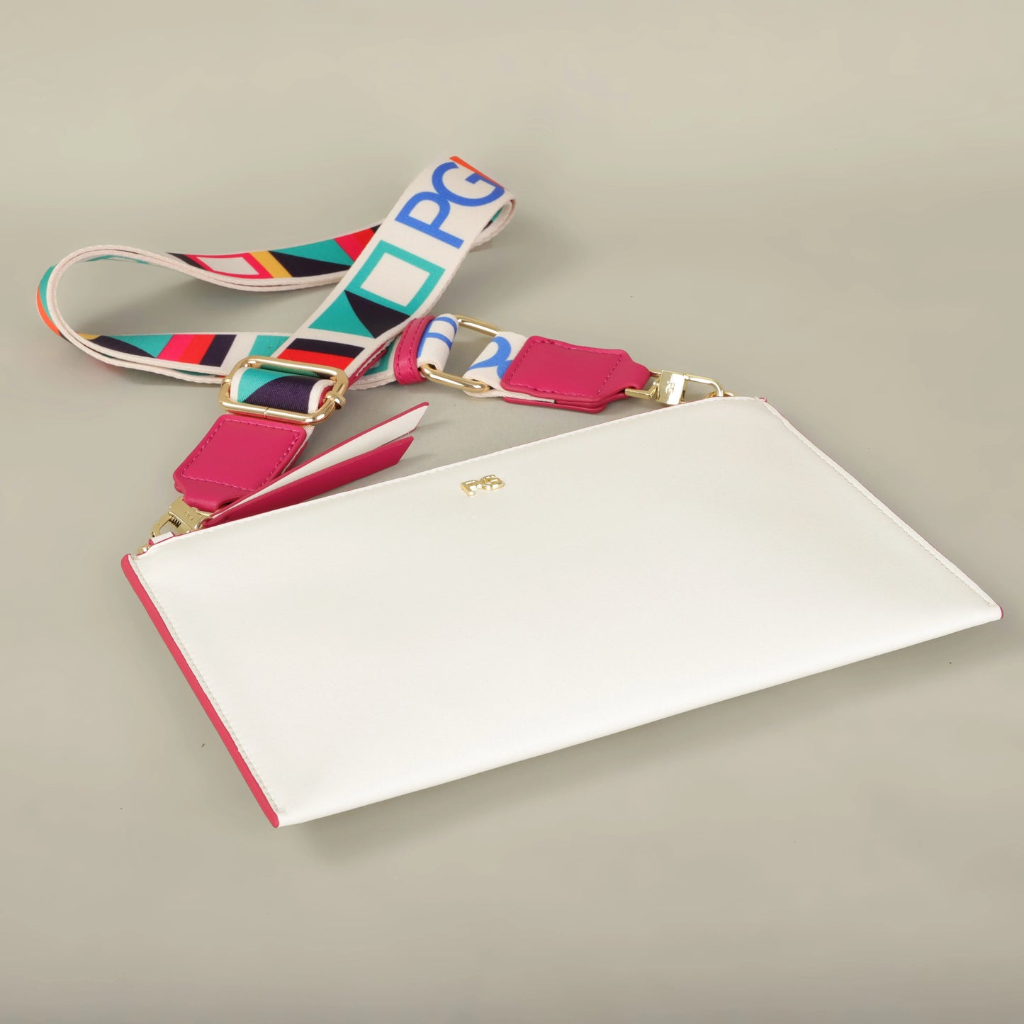Elegant PVC Clutch Handheld Bag for Business and Party