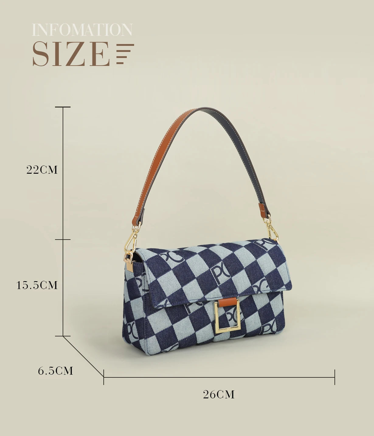 Elegant Bright Crossbody Bag – High Quality Fashion Satchel